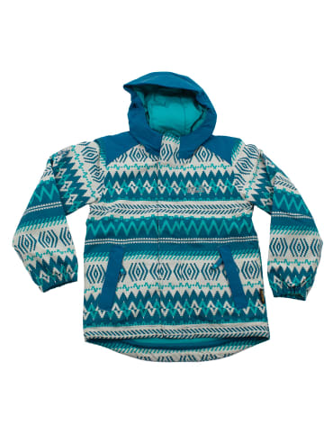 Jack Wolfskin Jacke Kajak Falls Printed Kids in Blau 128