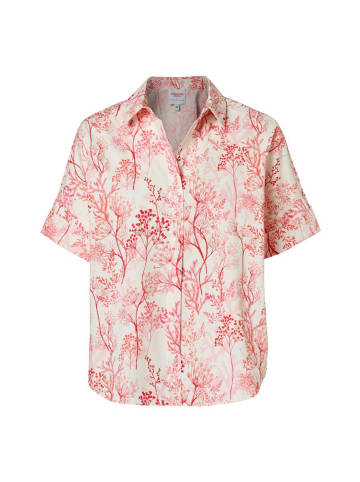 Mart Visser Caroline Tensen Leeds Oversize-Bluse mit Print, Weiß/Orange