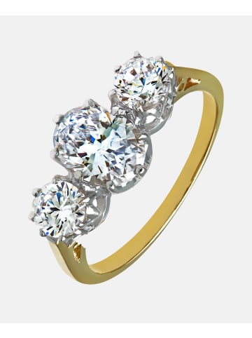 Diamant L'éternel Ring aus 375 Gelbgold