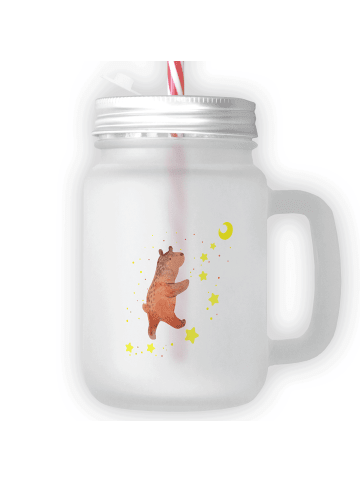 Mr. & Mrs. Panda Glas Bär Träume ohne Spruch in Transparent