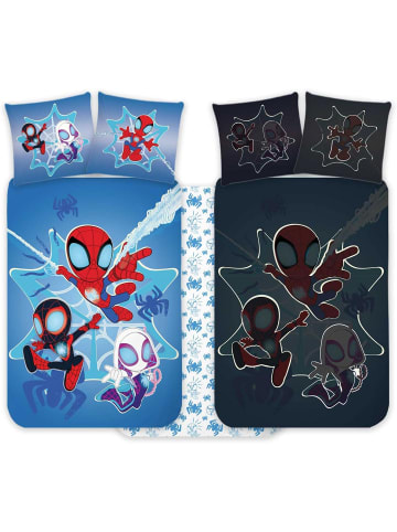 BrandMac Spidey Kinderbett Bettwäsche Set 100x135 cm + 40x60 cm 100% Baumwolle