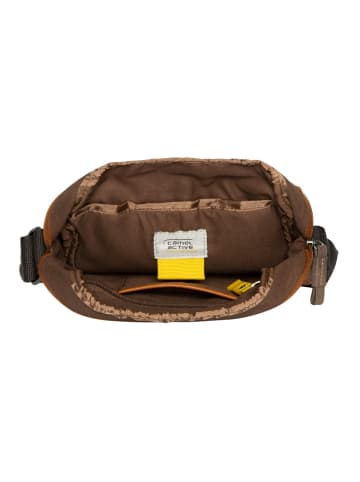 Camel Active Cross Bag mit verstellbarem Schulterriemen in Cognac