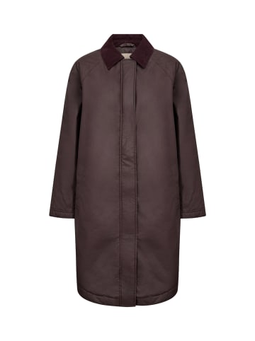 soyaconcept SC-GIA 2 Jacke mit Cordkragen in Chocolate Plum