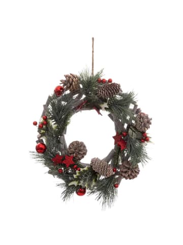Atmosphera Créateur d'intérieur Weihnachtskranz in mehrfarben