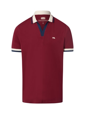 Finshley & Harding London Poloshirt in bordeaux