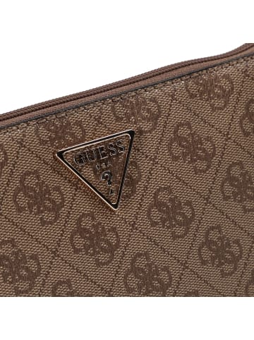 Guess Laurel Clutch Tasche 24 cm in latte logo