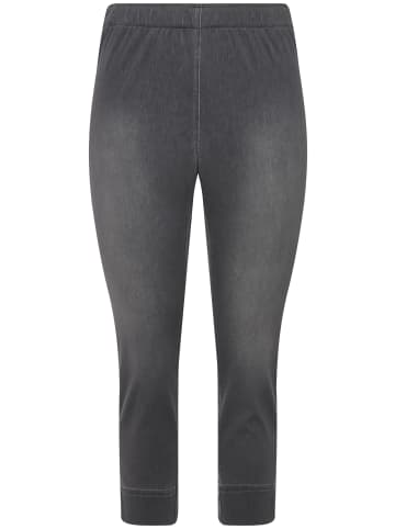 Ulla Popken Hosen in hellgrau mélange