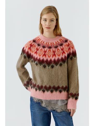 Oui Pullover in lt brown rose