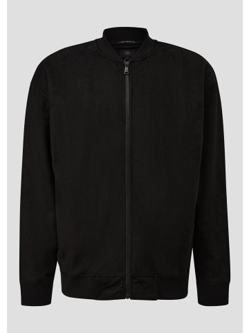 QS Sweatshirt Jacke in 9999_schwarz