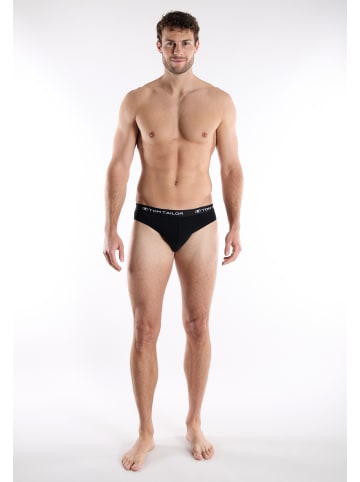 Tom Tailor Slip 5Er Pack Nürnberg in schwarz-dunkel-uni