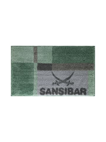 Sansibar Badteppich Cliff in Grün