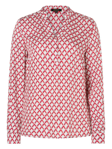 More & More Viskosebluse in geometric print red