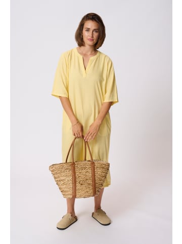 Kaffe Kleid KAmilia Relaxed fit in Straw