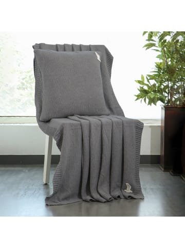 Möve Decke Cozy in grey