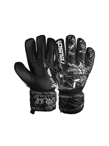 Reusch Torwarthandschuhe Attrakt Resist Finger Support Junior in 7700 black