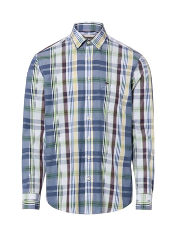 FYNCH-HATTON Hemd in blau aubergine - 0001