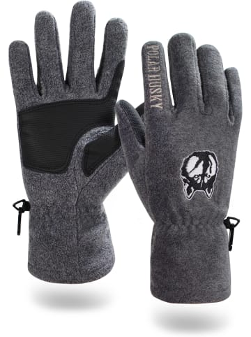 Polar Husky Fleece Handschuhe Lhotse in Grau