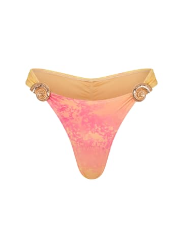 Moda Minx Bikinihose Nautilus Shell Fixed Bikini Bottom in orange