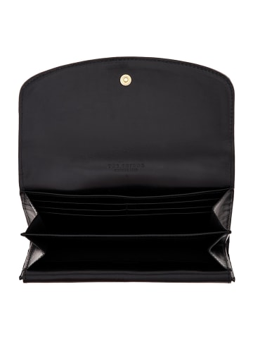 The Bridge Bettina Umhängetasche Leder 22 cm in nero