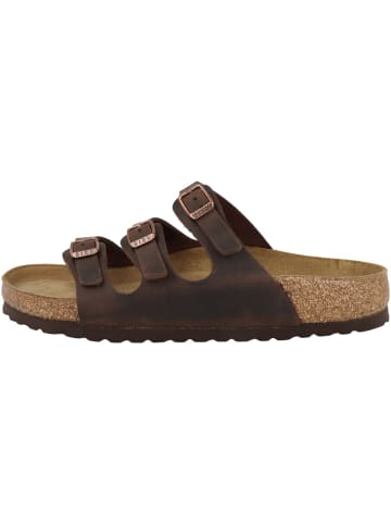 Birkenstock Sandale Florida SFB geöltes Nubukleder Weichbettung normal in dunkelblau