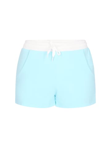 myMO ATHLSR Women Shorts in aqua offwhite