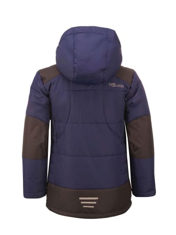 Trollkids Winter-Parka "Narvik" in Marineblau / Mint