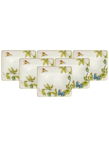 Villeroy & Boch 6er Set Suppenteller Amazonia 24 x 21 cm in bunt