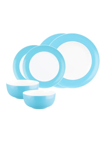 Seltmann Weiden 6er Set Basic-Set Liberty Pure Colors in Lagoon Blue