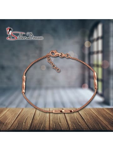 SilberDream 925 Silber, vergoldet 333 Damen SilberDream Armbänder ca. 18cm + 3cm