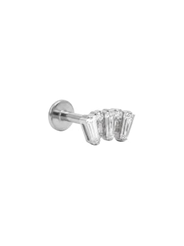 Luxenter Piercing mit Rhodiumbeschichtung – Kramri