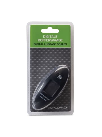 Worldpack Kofferwaage 4 cm in schwarz