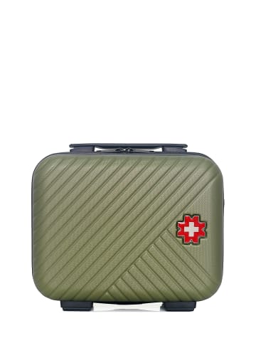 SWISS KOPPER Kosmetikkoffer SPIEZ in Khaki (9L)