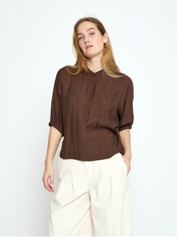 minus Blouse in Chestnut