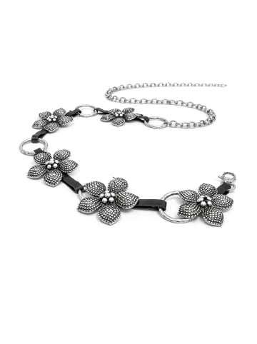 collezione alessandro Kettengürtel " Florist " in schwarz