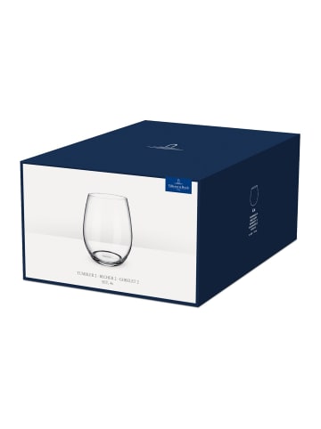 Villeroy & Boch 4er Set Wassergläser Entrée in 480 ml in transparent