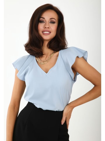 Awesome Apparel Bluse in Blau