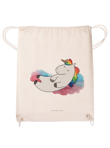 Mr. & Mrs. Panda Turnbeutel Einhorn Wolke 7 ohne Spruch in Creme