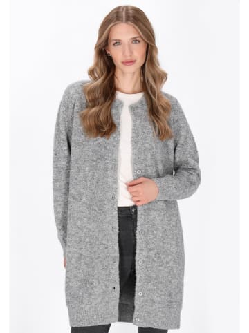 DreiMaster Vintage Women Cardigan in grey melange
