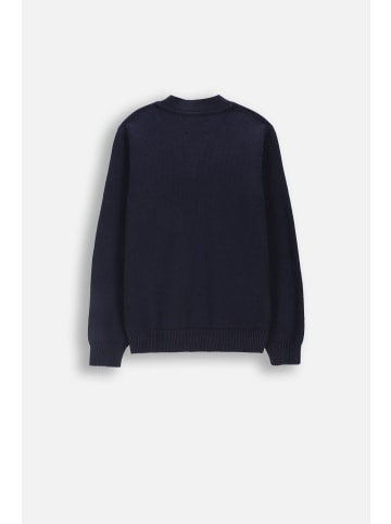 Coccodrillo Strickjacke in dunkelblau