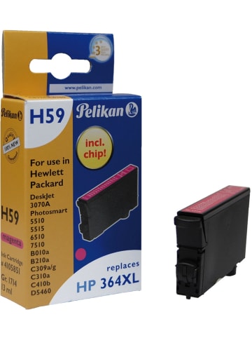 Pelikan Tintenpatrone kompatibel mit HP D5460 (364XL) magenta