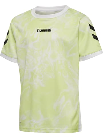 Hummel T-Shirt Hmlblaze Kinder in ASIAN PEAR/WHITE