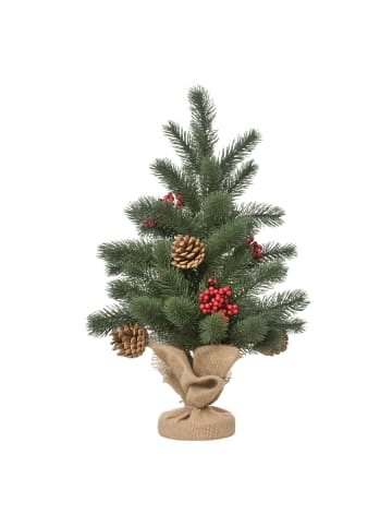 HOMCOM Weihnachtsbaum-Ø28 x 50H cm-Grün