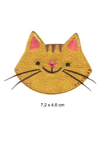 Catch the Patch Tier Kopf Set 8 StückApplikation Bügelbild inBunt