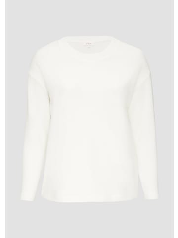 s.Oliver Sweatshirt in 0210_ecru