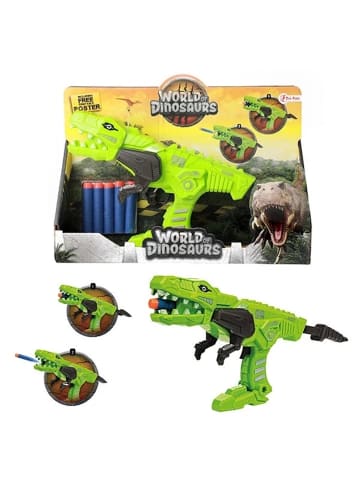 Toi-Toys Dinopistole mit 5 Schaumstoffkugeln Blaster  6 Jahre