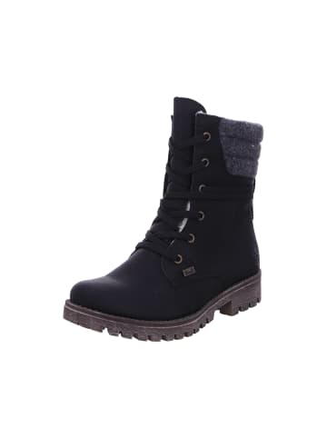 rieker Schnürboots Mit Tex-Membran in schwarz