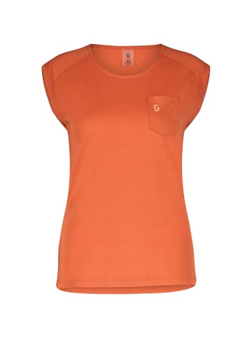SCOTT W DEFINEDMERINO TANK in Orange