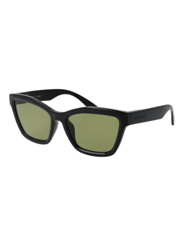 Serengeti Damen Sonnenbrillen Katzenauge Schwarz