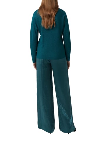 comma Pullover in petrol - 0003