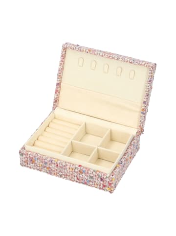 NAEMI Women Jewelry Box in Dark Rose Multicolor